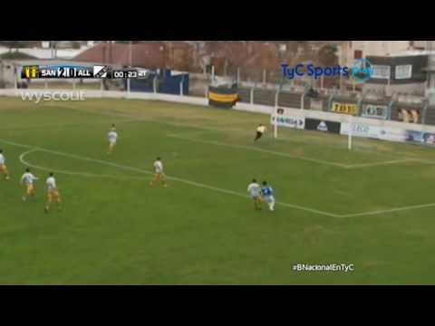 GOL DE LESMAN A SANTAMARINA (TANDIL) - TORNEO DE TRANSICIÓN 2016 NACIONAL B