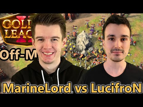 MarineLord 🇫🇷 vs LucifroN 🇪🇸 - Off-Meta - Golden League 2 - Age of Empires 4 [Deutsch/4K]