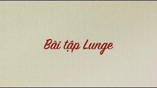 G51. Bài tập Lunge cơ bản