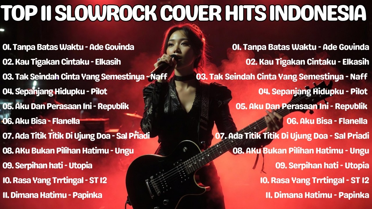 120 MENIT SLOW ROCK PILIHAN 📍 Lagu Hits Sepanjang Masa | AI Cover By Raesta