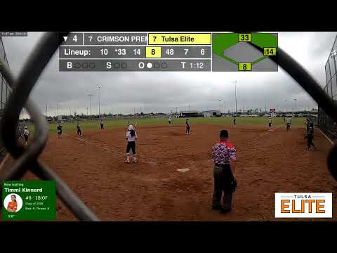 14U CRIMSON PREMIER vs Tulsa Elite 07 OKC (2021.05.01)