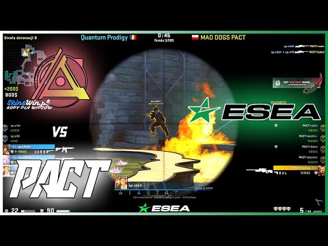 INSANE GAME! | Quantum Prodigy vs PACT | ESEA Season 38 - EU - CSGO Advanced - HiGHLiGHTS | CSGO