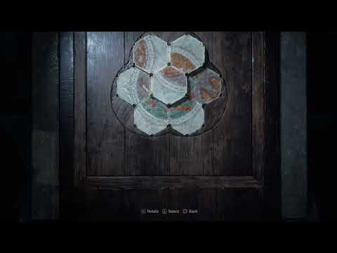 Stone Pedestal Hexagon Puzzle - Resident Evil 4 Remake
