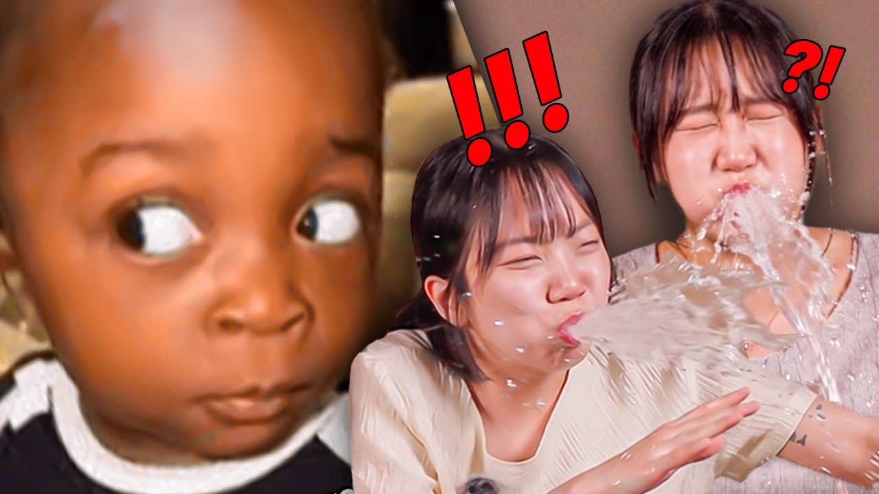 Korean Girls' Extreme "TRY NOT TO LAUGH" Challenge #2 | 𝙊𝙎𝙎𝘾