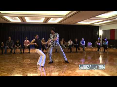 2014 SWINGSATIONAL  Invitational J&J Winners - Craig Schubert & Malia San Nicholas