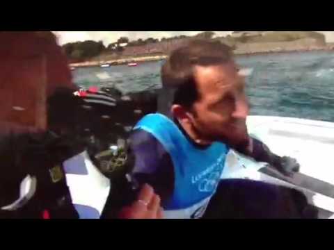 Ben Ainslie wins gold (and still gets pissed off with annoy