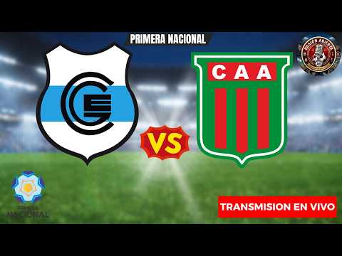 GIMNASIA (J) VS. AGROPECUARIO EN VIVO | PRIMERA NACIONAL ⚪💙 vs 🔴🟢 ¡EL LOBO JUJEÑO RECIBE AL SOJERO!