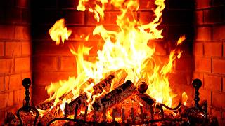 🔥 Fireplace 4K UHD! Fireplace with Crackling Fire Sounds. Fireplace Ambience