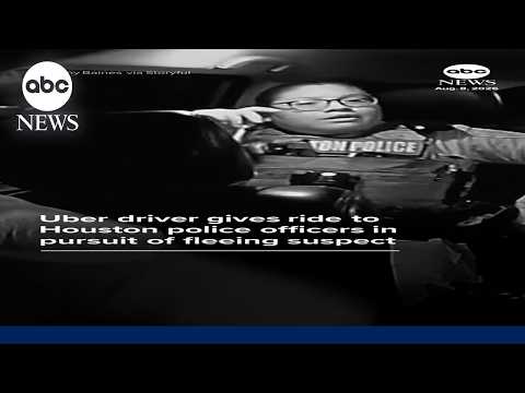 Uber Driver Helps Hpd During Chase