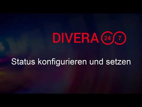 DIVERA 24/7 Tutorial (2/6): Status anlegen und verwalten