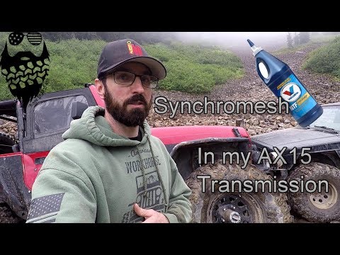 Jeep Wrangler TJ transmission fluid change with Synchromesh AX15