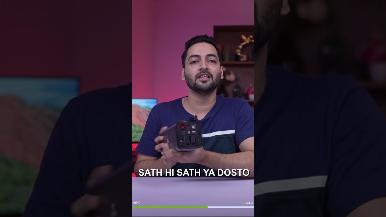 India's First 60,000 mAh Powerbank With 200W ! #shorts