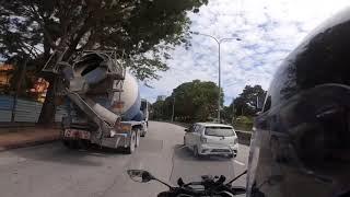 preview picture of video 'Ride to office from Balik Pulau court'