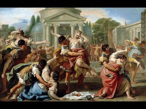 Il Ratto delle Sabine e la guerra con Tito Tazio:  Quando le Donne Salvarono Roma!