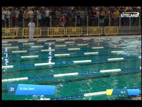 Serie 3 dei 50 Stile Libero  Assoluti Maschi Master - Campionati Regionali Masters 2014 di Veneto e