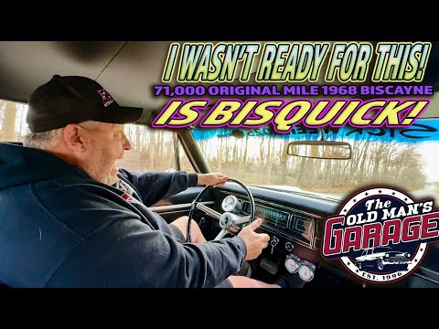 THE BISCAYNE IS SHOCKINGLY QUICK!  71k Original Mile ‘68 Chevy Drag & Drive Starter Kit Project!