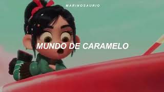 Danna Paola-mundo de caramelo🍬 // wrheck-lt Ralph. (letra)