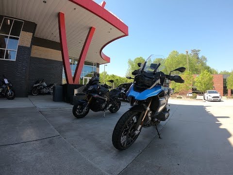 FIRST RIDE! BMW R1250GS vs S1000XR