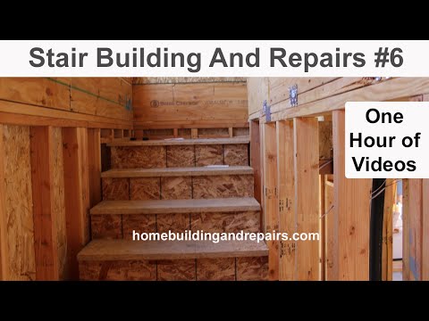 Stair Building, Design And Construction Education Video Series Collection - Part Six