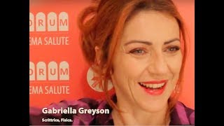 Forum Sistema Salute 2018 – intervista a Gabriella Greison (Firenze, Stazione Leopolda)