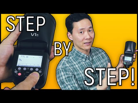 Step by Step: Update your Godox V1F Flash Firmware (Tutorial)