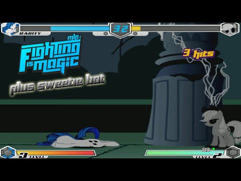 Fighting is Magic Plus Sweetie Bot (2013) #6/7 - Rarity