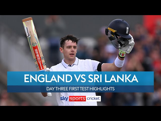 England in control after Smith century | England vs Sri Lanka | Day Three First Test Highlights England in control after Smith century | England vs Sri Lanka | Day Three First Test Highlights