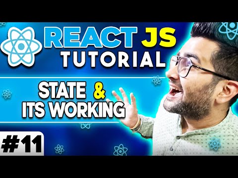 ReactJS Tutorial 11 What is State How its work 