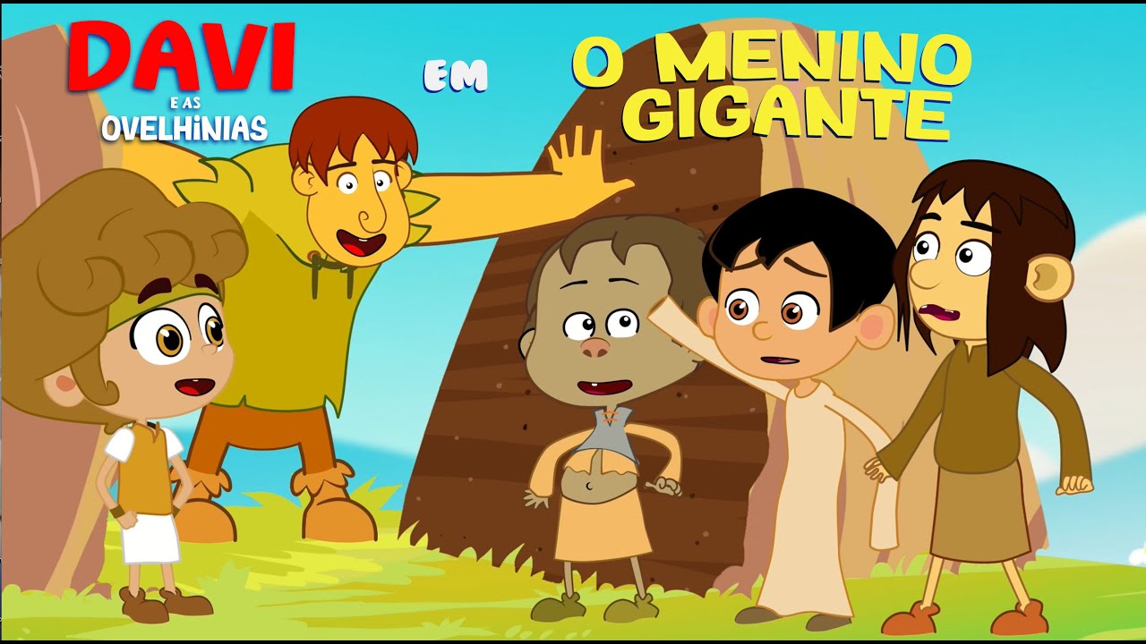 Davi e as Ovelhninhas Em O Menino Gigante