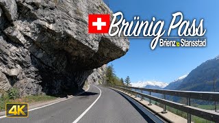 Brünig Pass, Switzerland 🇨🇭Driving across the Brünigpass from Brienz to Stansstad