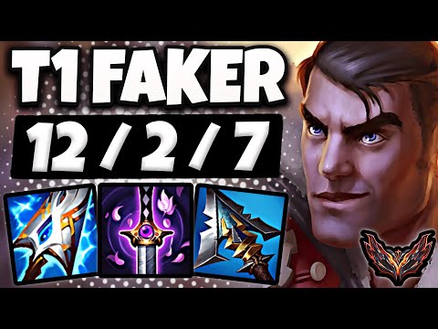 T1 Faker Jayce vs Azir [ MID ] Korea Grandmaster Patch 13.12 ✅