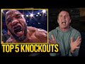 Chael Sonnen's Top 5 Knockouts of 2022