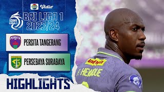 Download lagu Persita Tangerang VS Persebaya Surabaya - Highlights | BRI Liga 1 2023/2024 mp3