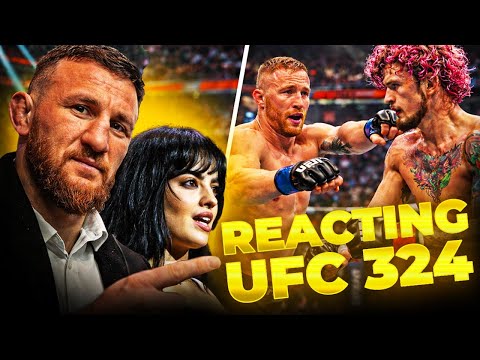 Reacting UFC 324 Fights at T-mobile ARENA