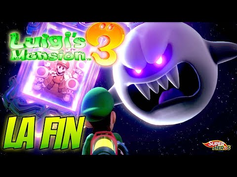 La Fin de LUIGI'S MANSION 3 Roi Boo Chasse aux fantômes Nintendo Switch Gameplay Français