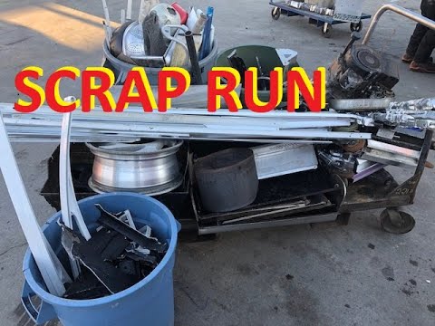 Scrap Run Cleaning & Selling Aluminum & Stainless Steel
