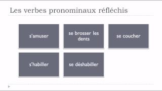 Học tiếng Pháp căn bản # Les verbes pronominaux