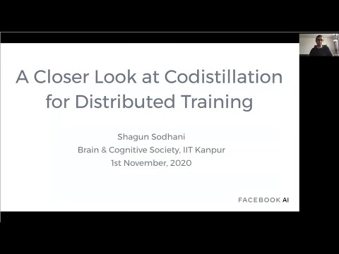 Codistillation for Distributed Training and AMA! | Shagun Sodhani | BCS, IIT Kanpur