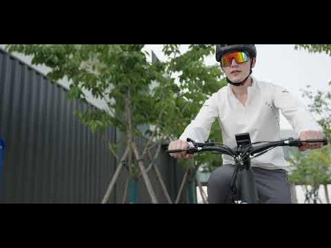 Elektrinis dviratis Hitway BK7S, 26", 250W, 12Ah, juodas video