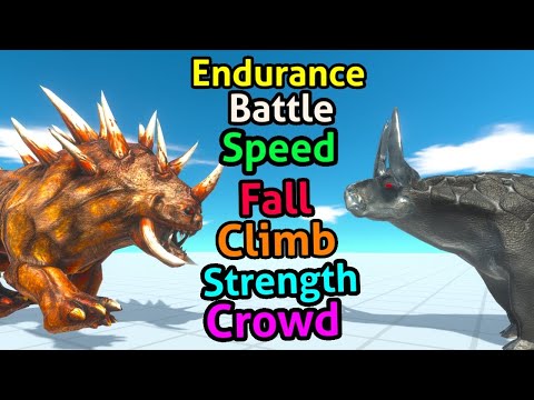 Battle ability Hellhound vs Gorgon Animal Revolt Battle Simulator