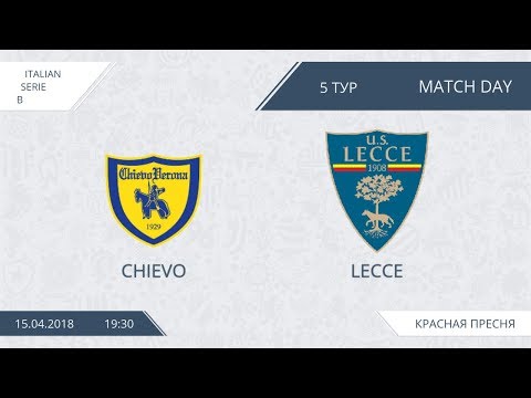 AFL18. Italy. Serie B. Day 5. Chievo - Lecce