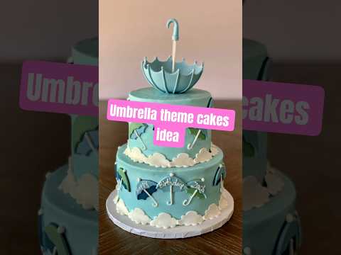 #music #umbrella theme cake designs idea #like #birthday cake#@Shumailakashif-n7x