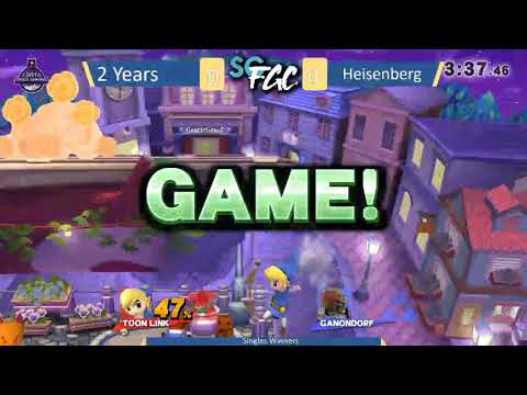 Sm4sh Singles: BaSK 3xA (Toon Link) vs. 2Years (Ganondorf) - Pacific Showdown #19