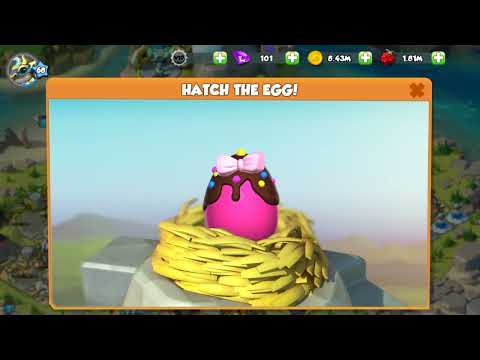 i hatching the Sweetie Bunny dragon