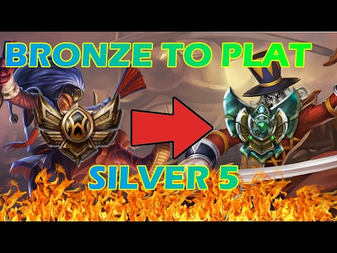 Bronze To Platinum ❖ SHACO ONLY ❖ Silver 5 ❖ League Of Legends