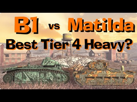 WOT Blitz Face Off || B1 vs Matilda