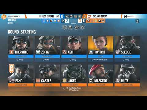 CCS R6 (PC) - Season 4 - EU - Epsilon Esports vs. Dizlown Esport - Playoffs Semifinal #2