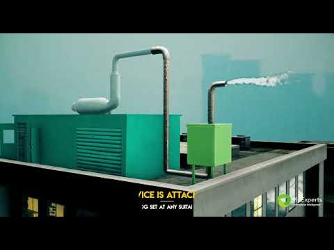 Retrofitted Emission Control Device For Dg