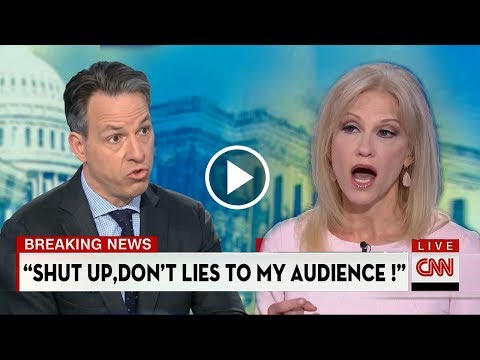 Jake Tapper Get Mad by Kellyanne Conway Defense Trump's Insane Lies
