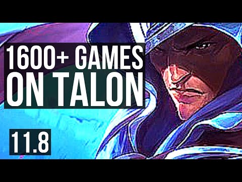 TALON vs NEEKO (MID) | 4.2M mastery, 7 solo kills, 1600+ games, Legendary | EUW Grandmaster | v11.8